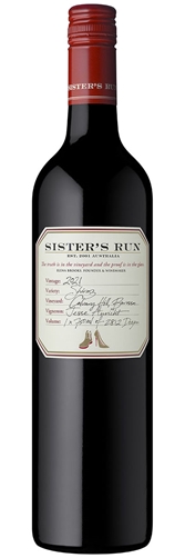2021 Sister's Run Calvary Hill Shiraz Barossa Australia