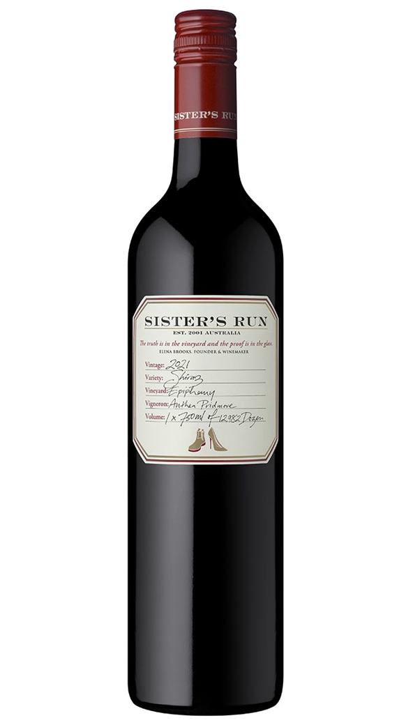 2021 Sister's Run Epiphany Shiraz McLaren Vale Australia